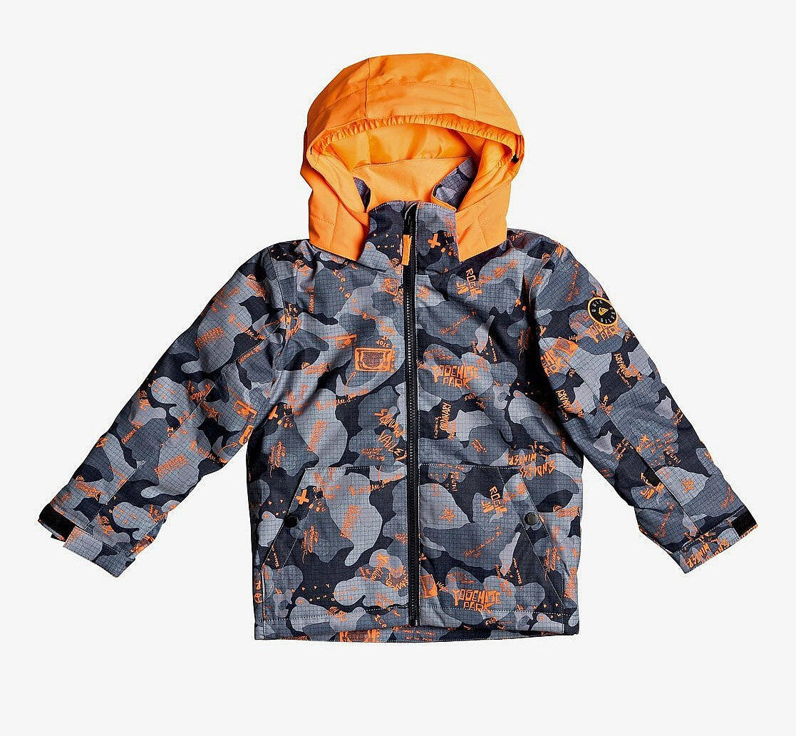 Quiksilver Little Mission Boys Ski Jacket - Orange 3/5