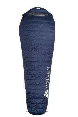 Schlafsack Volven Narvi 400 Blau rechts