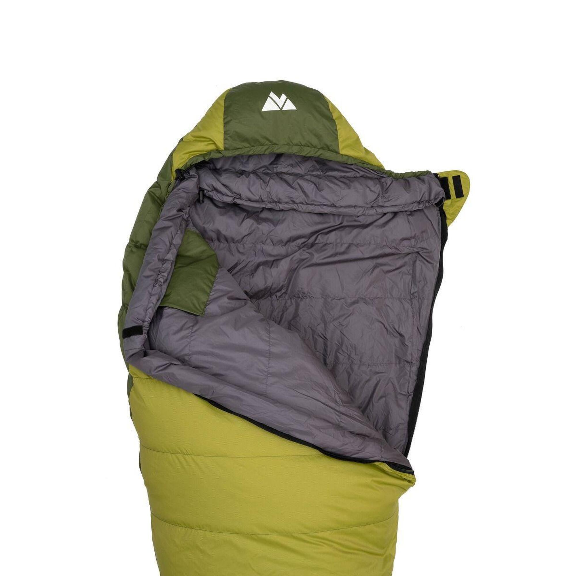 Sac de dormit Polaris 215x75cm verde