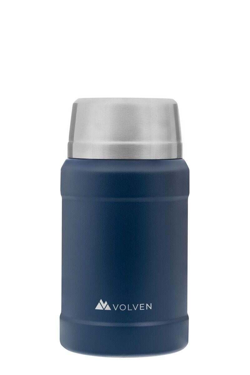 VOLVEN Thermos Per Alimenti Volven Arctic Lunch 0.8 L Blu Scuro