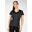Elmira V-Neck T-Shirt - Zwart
