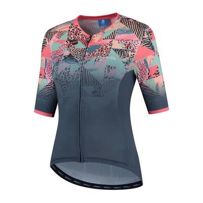 Fietsshirt korte mouwen dames animal