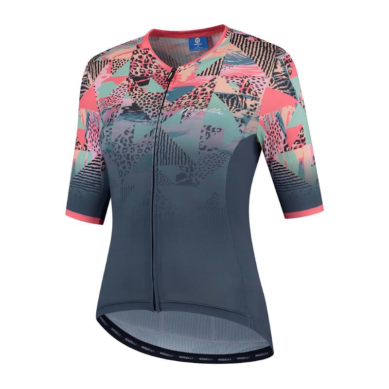 Maillot Manches Courtes Velo Femme - Animal