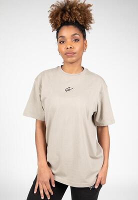 Bixby oversized t-shirt - beige