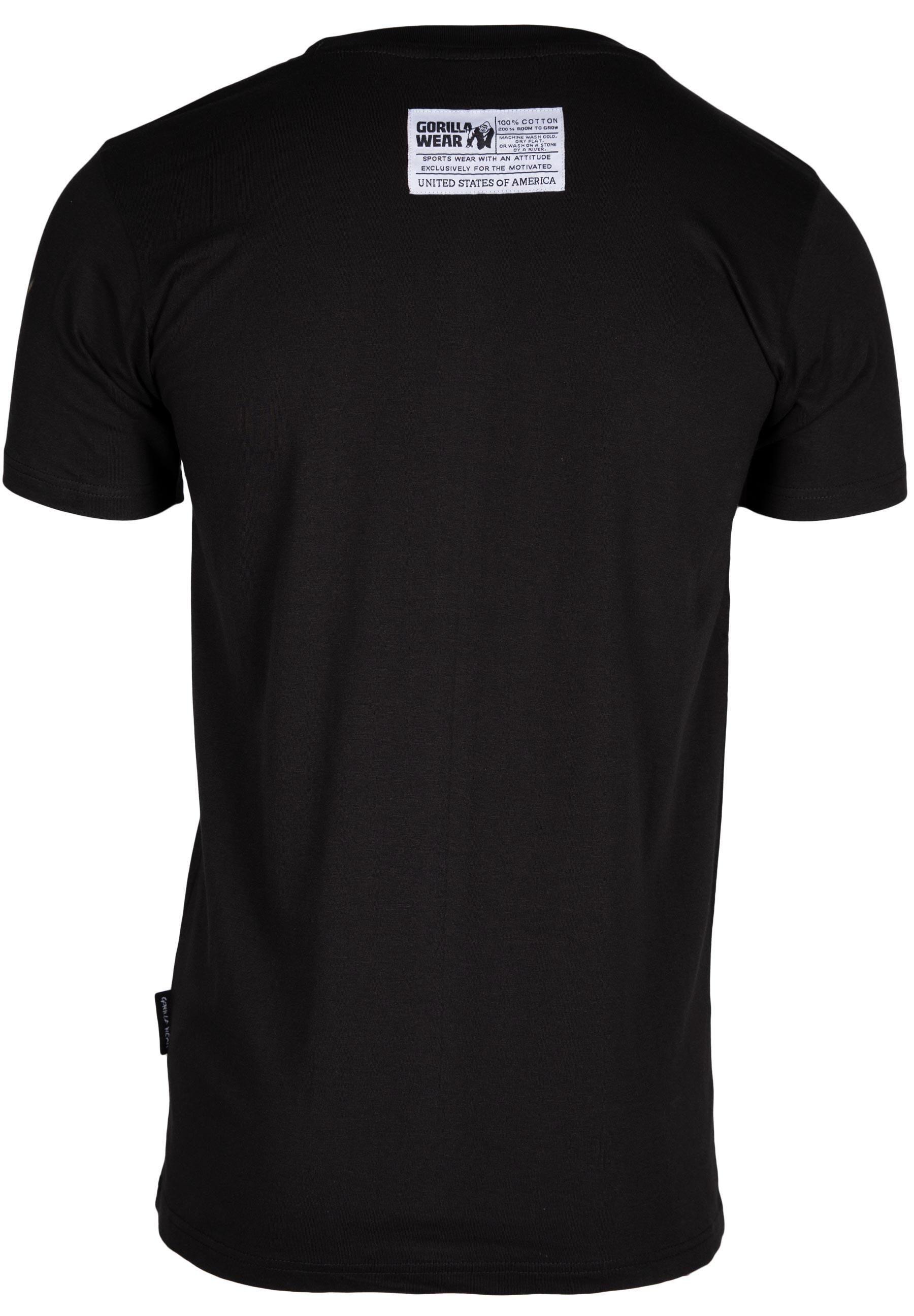 Classic T-shirt - Zwart/Goud 3/7