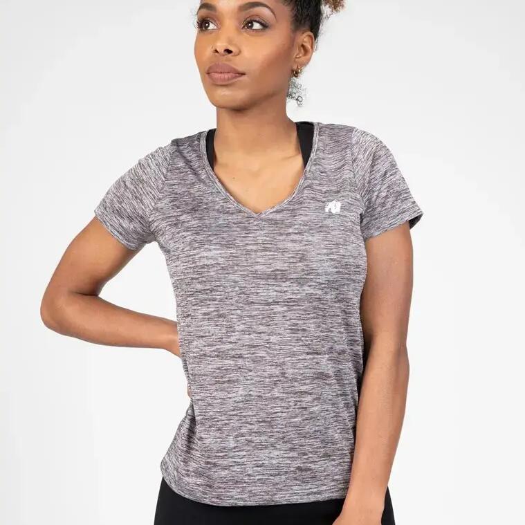 Women's v-neck T-shirt Gorilla Wear Elmira