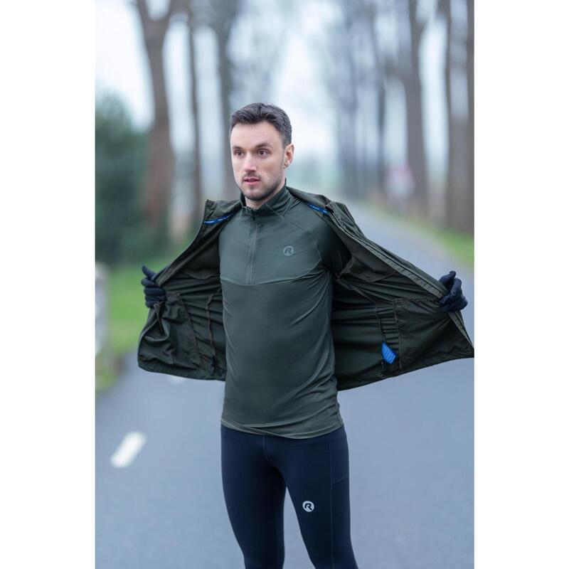 Pánská běžecká mikina ENJOY III z funkčního materiálu