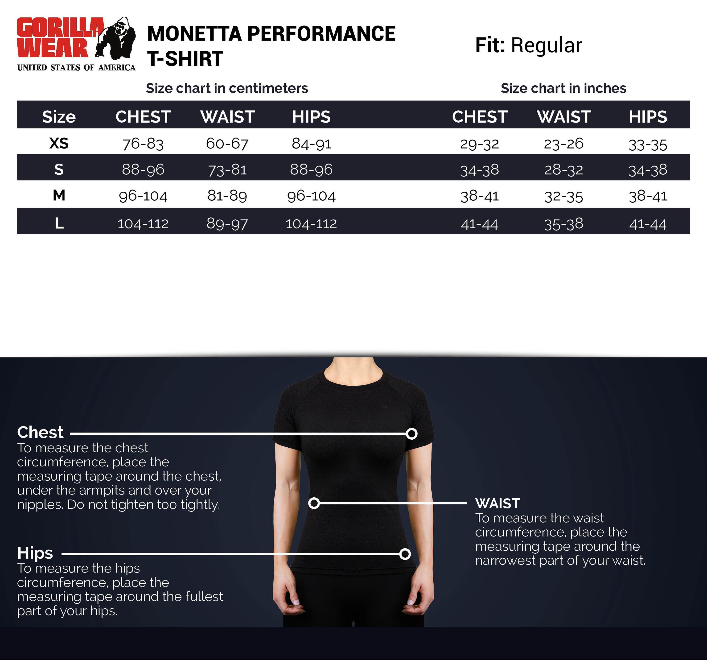 Monetta Performance Maglietta almon Rosa 5/6
