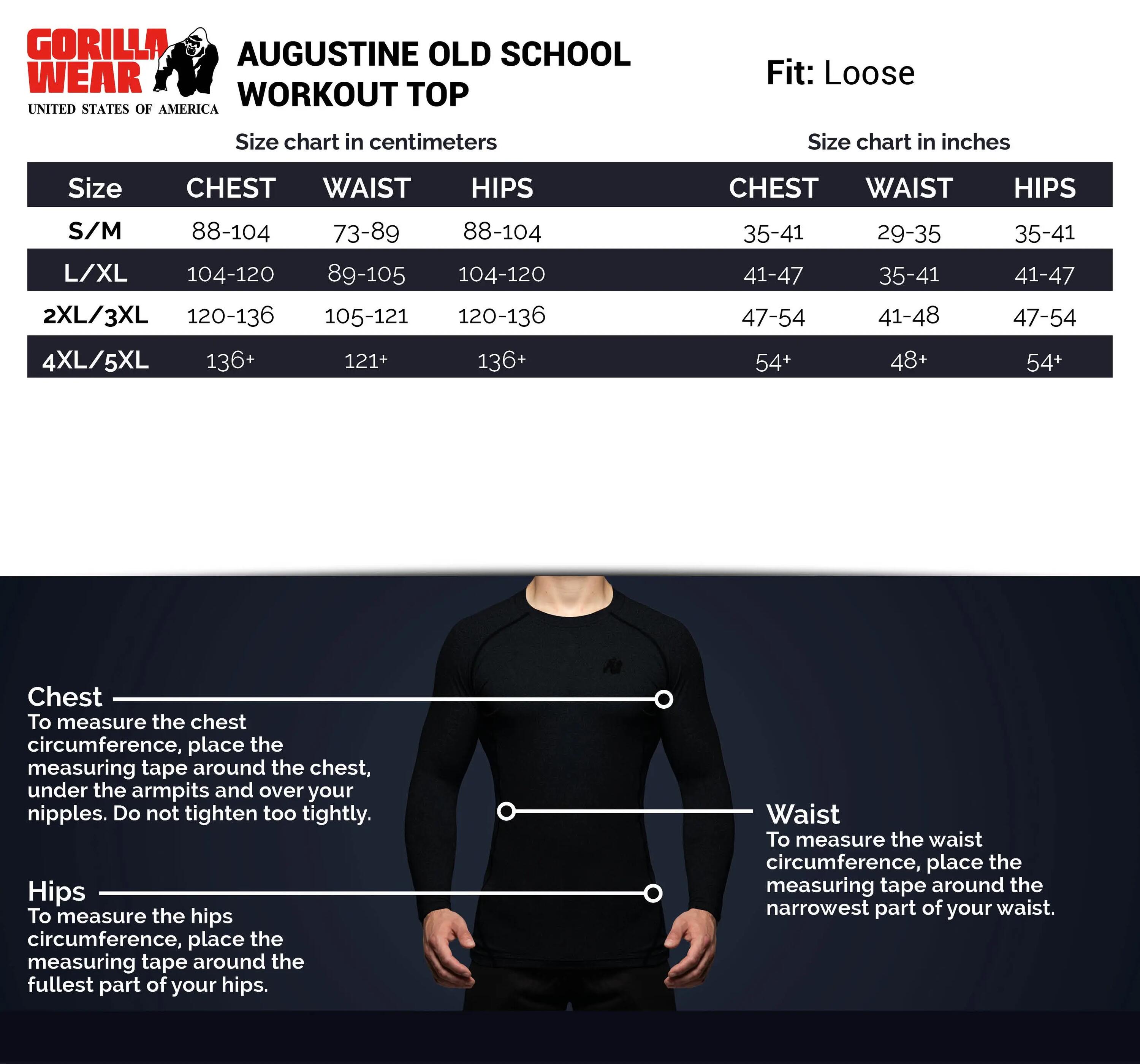 Jersey Gorilla Wear Augustine Old School 5/7