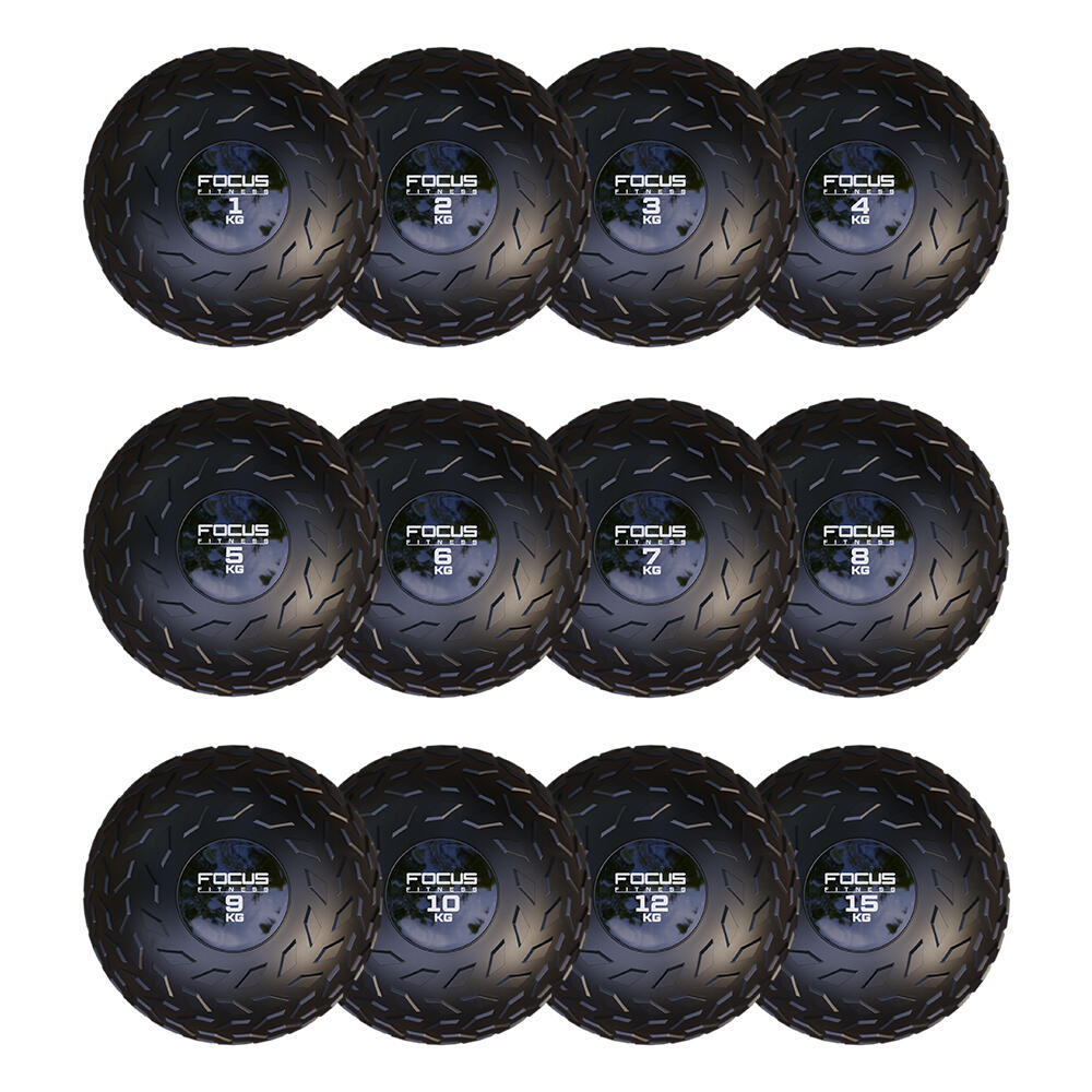 Slam Ball mit Griff - 1 kg 3/5