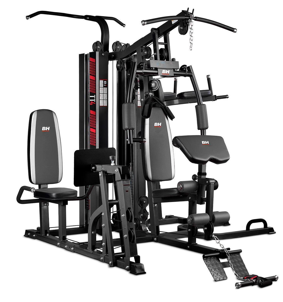 BH FITNESS Fitness multi-estação TT-4 G159B uso semiprofissional