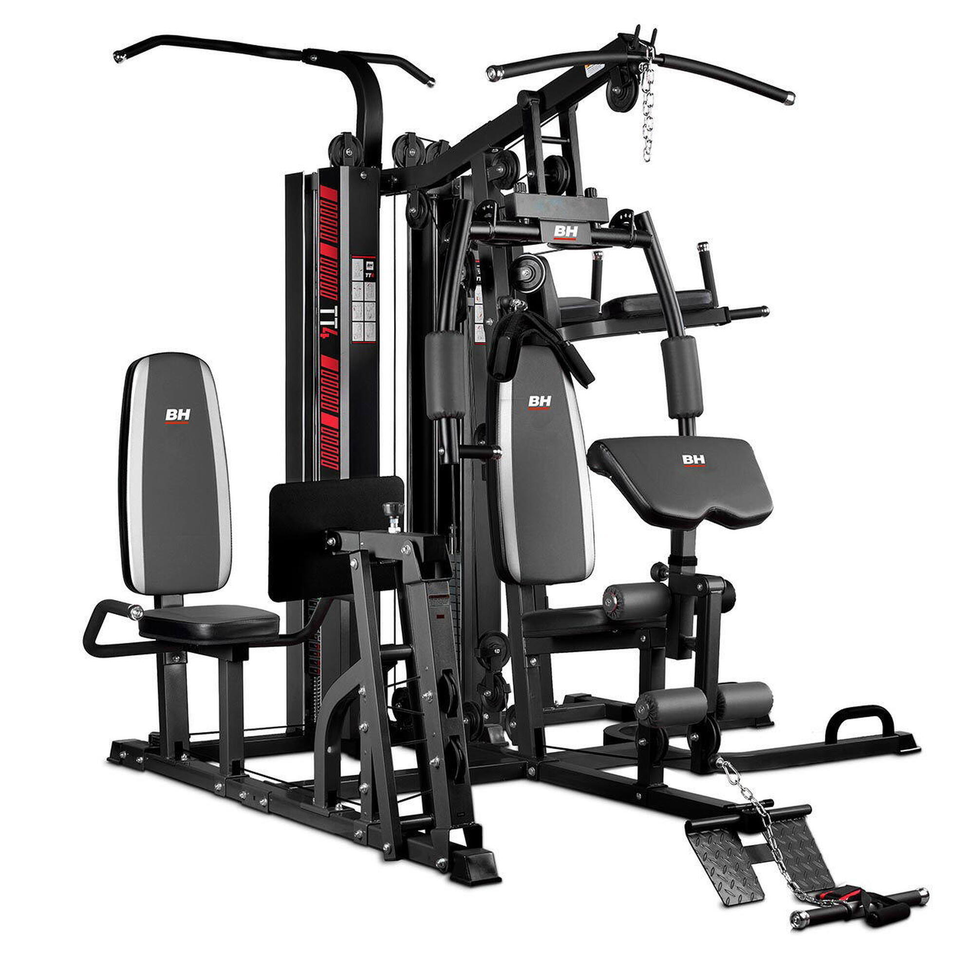 Bh Fitness - Fitness Multi-station Tt-4 G159b Usage Semi-professionnel - Appareil De Musculation - Noir - Taille Unique - Decathlon
