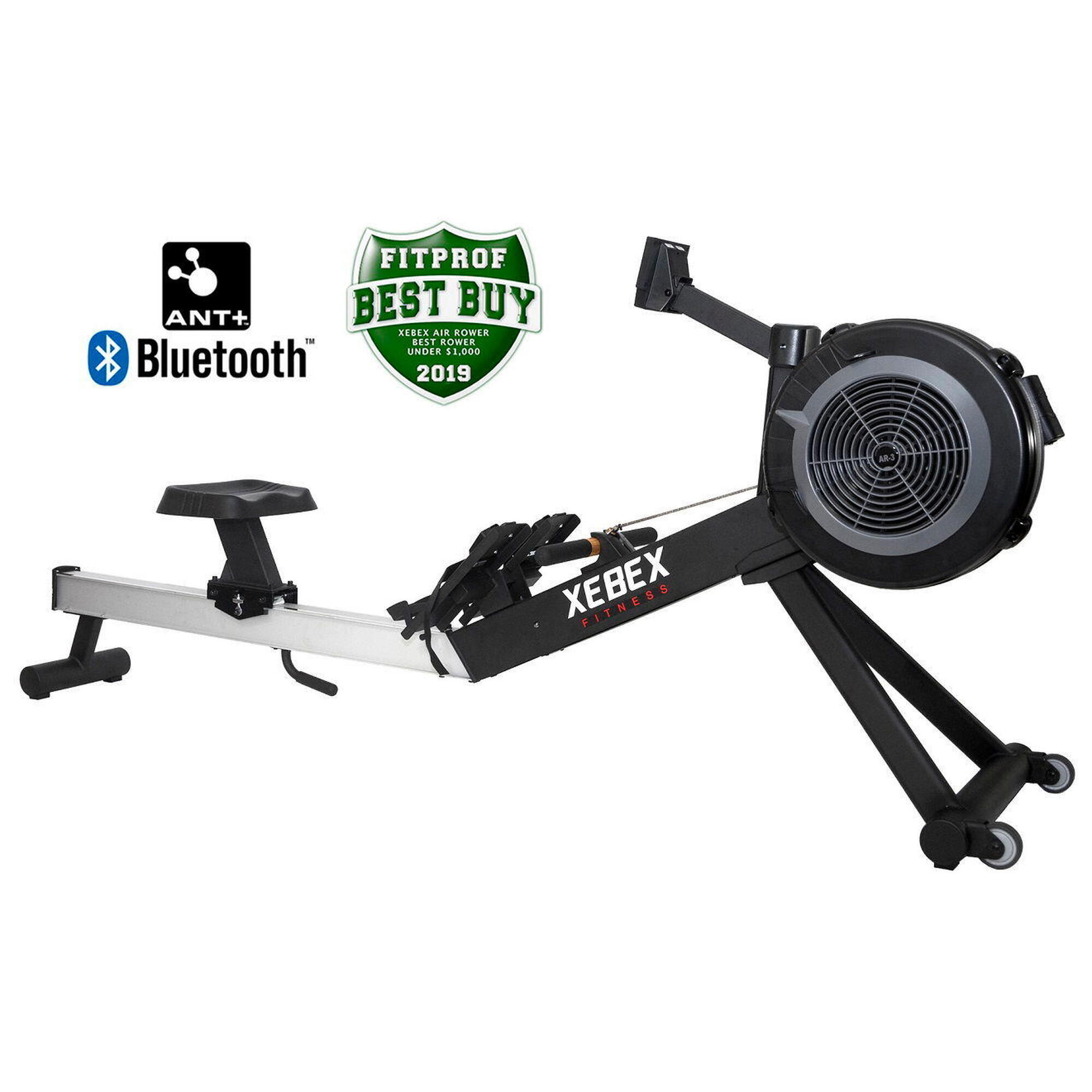 XEBEX FITNESS Veslovací trenažér Air Rower 3.0 Smart Connect
