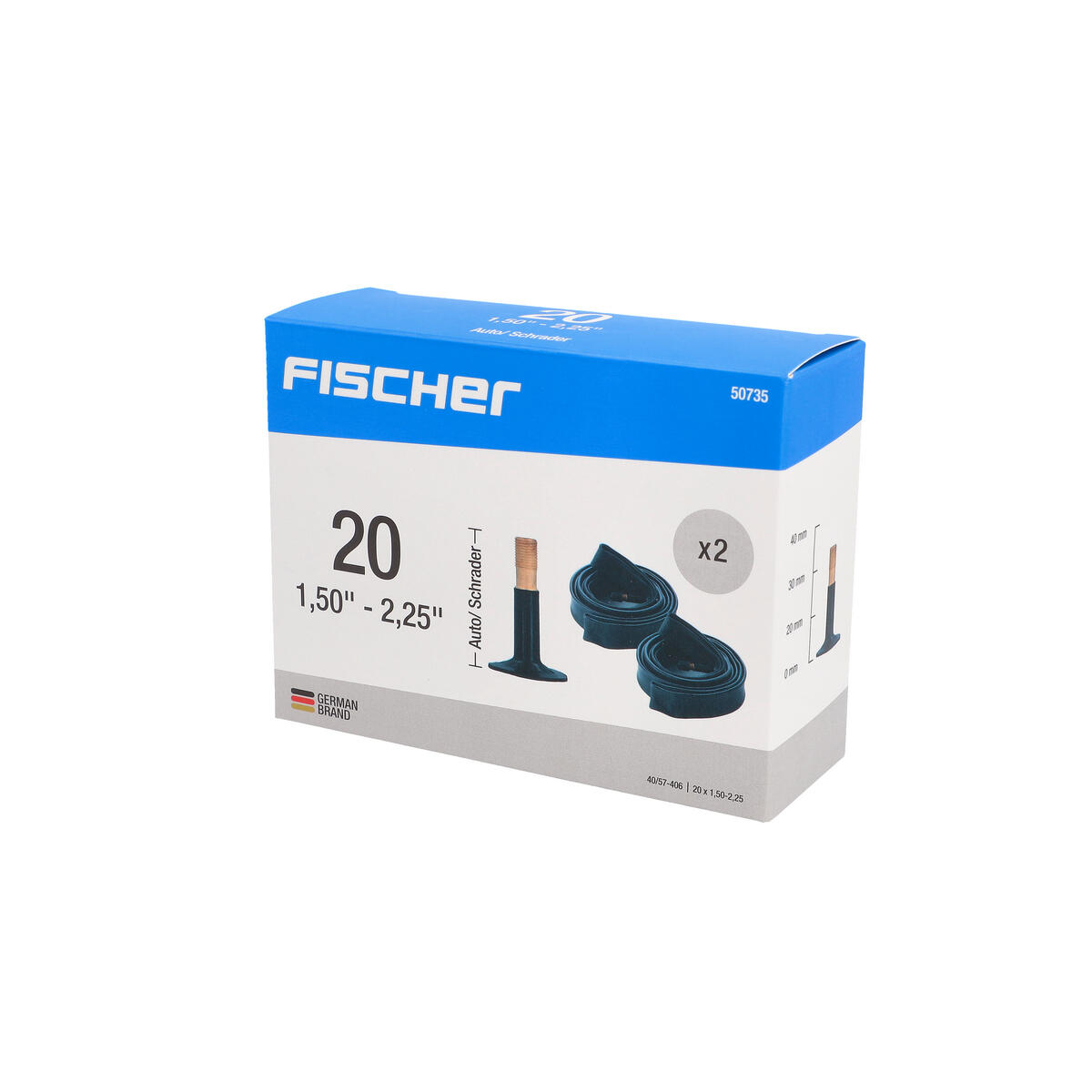 FISCHER X2 Schlauch 20 breit 40/57-406 AV 2/7