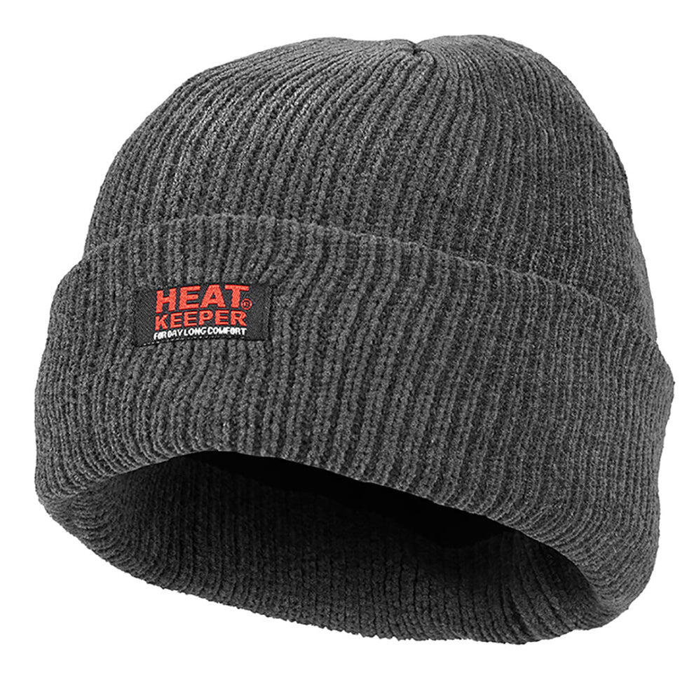 Heatkeeper - Thermo hat chenille dames - Gris foncé 1 pièce - Chapeau dames 3/7