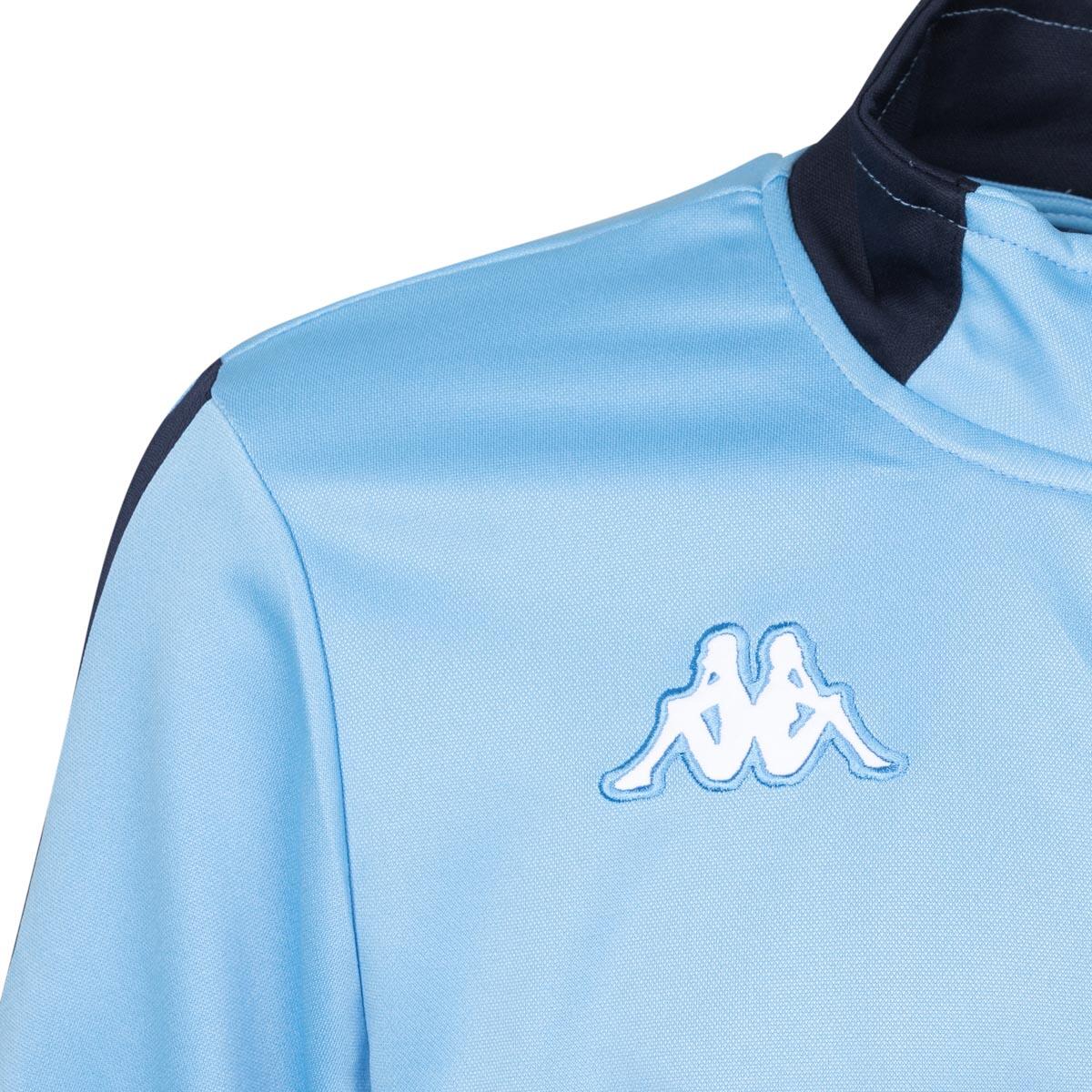 Tuta da bambino in poliestere blu da calcio 3/5