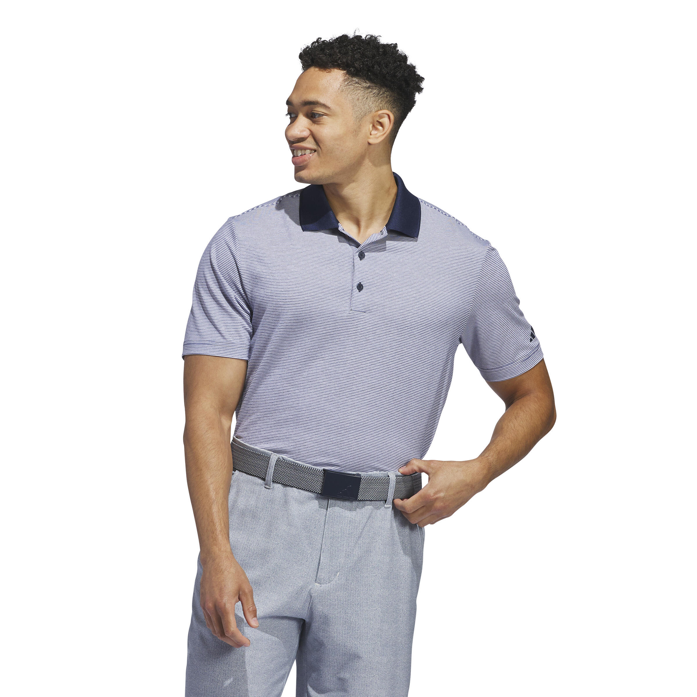Polo Adidas Ultimate365 Ottoman Stripe 3/7