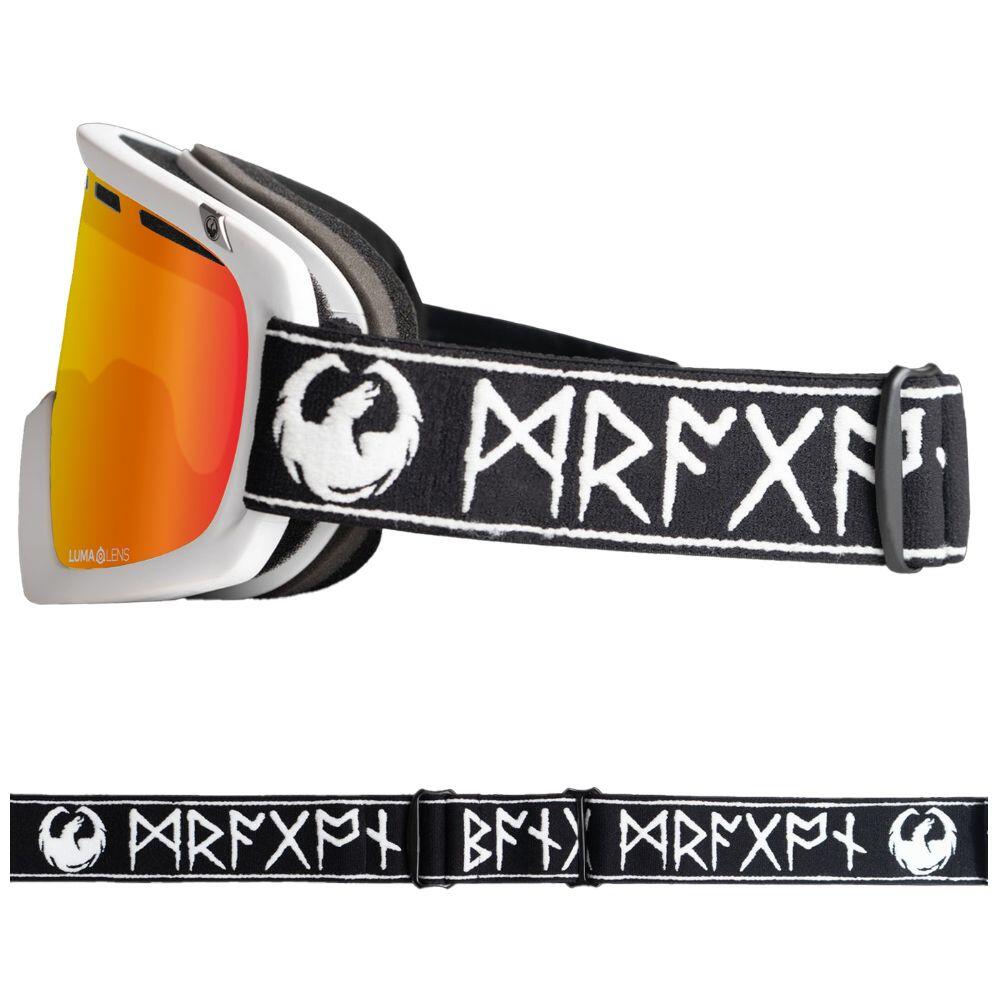 D1 OTG Unisex Snow Goggles - Mikkel Bang Sig 2024/LL Red Ionized