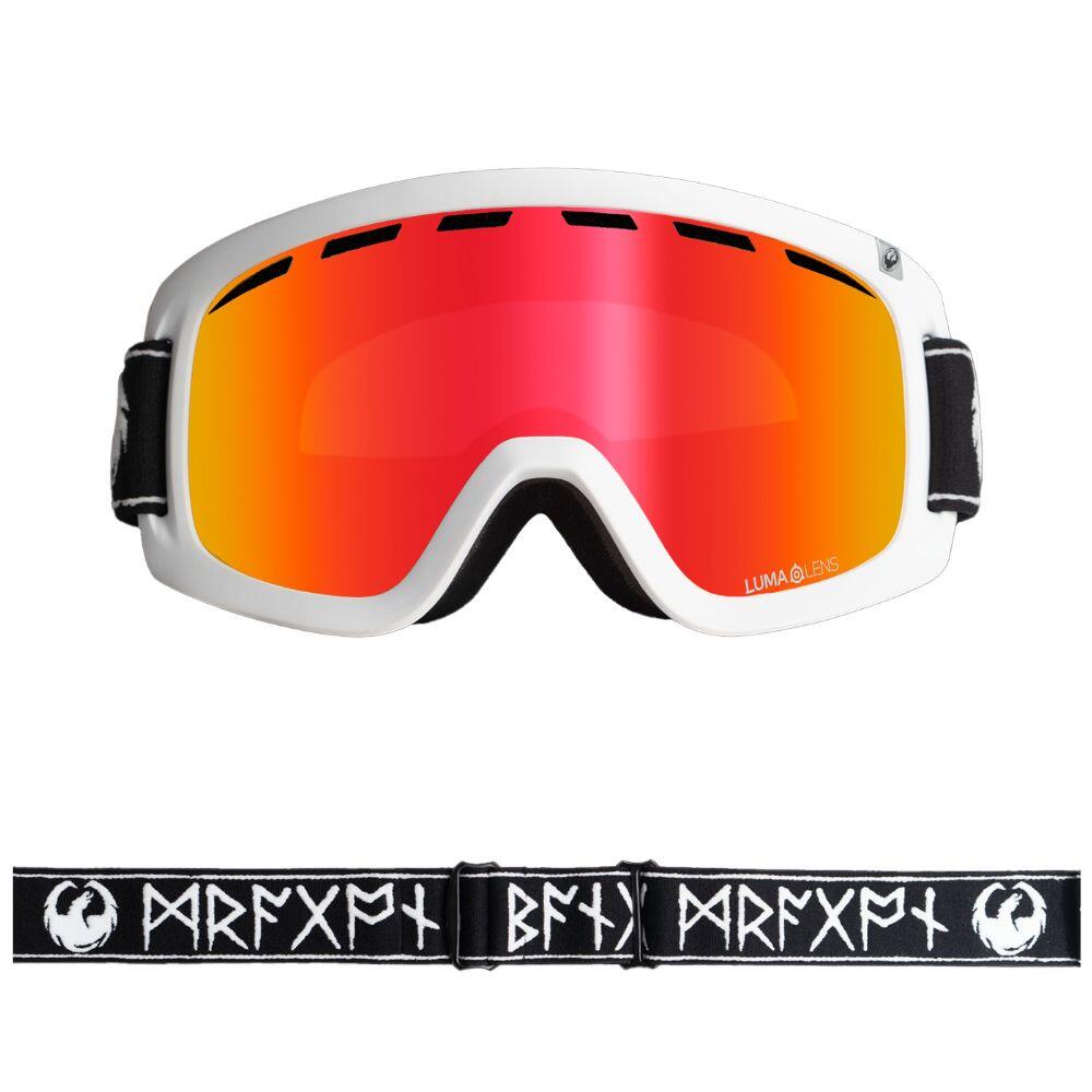 D1 OTG Unisex Snow Goggles - Mikkel Bang Sig 2024/LL Red Ionized