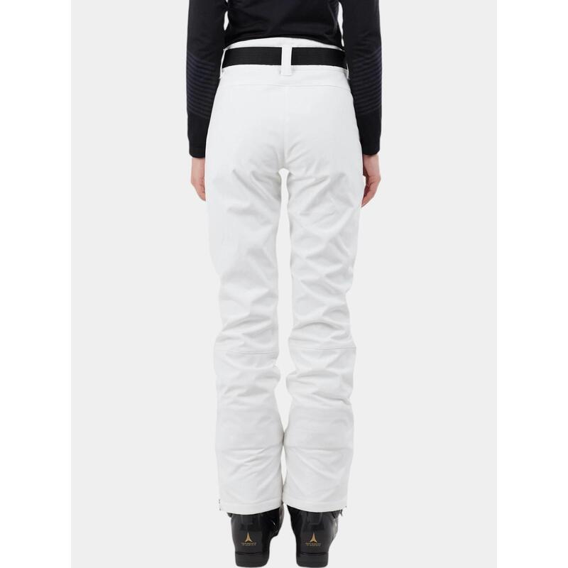 Pantaloni de schi Galena Pants - alb femei