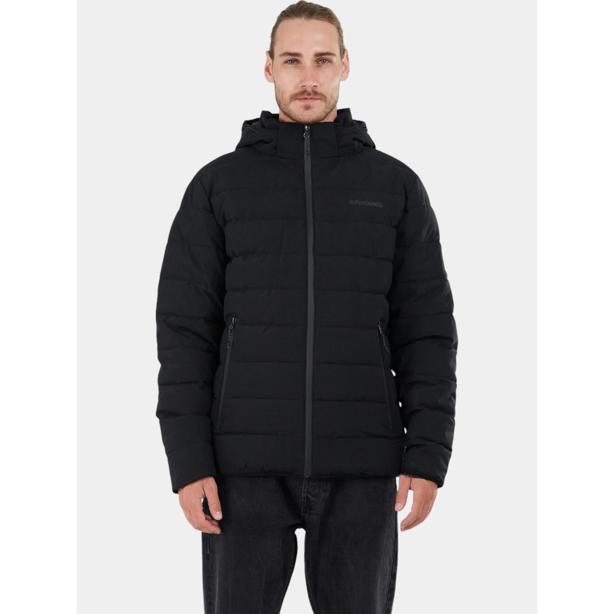 Fundango - Veste Matelassée Homme Hubble - Doudoune Synthétique - Noir - 40 M - Decathlon