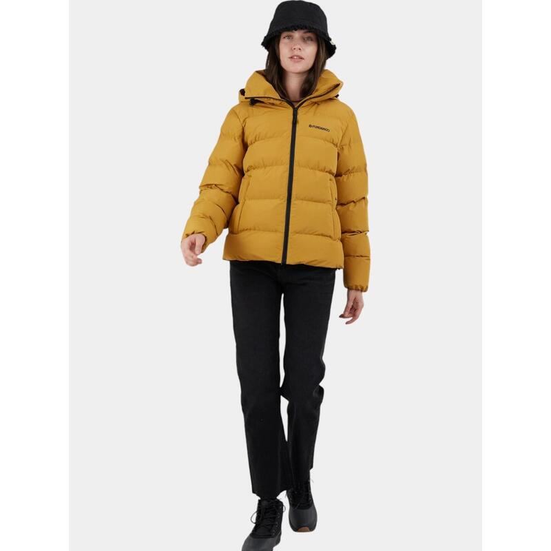 Amber Padded Jacket női átmeneti kabát - sárga