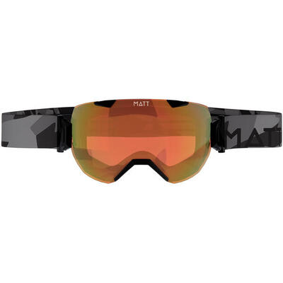 Skibril synchro camo black (met 2 lenzen) - wit