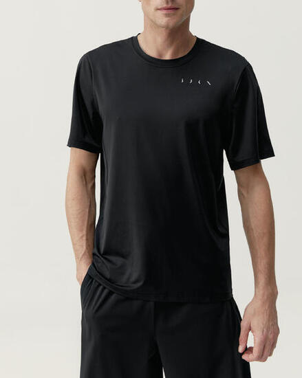 Geneva Born Living Yoga Herren-Sport-T-Shirt