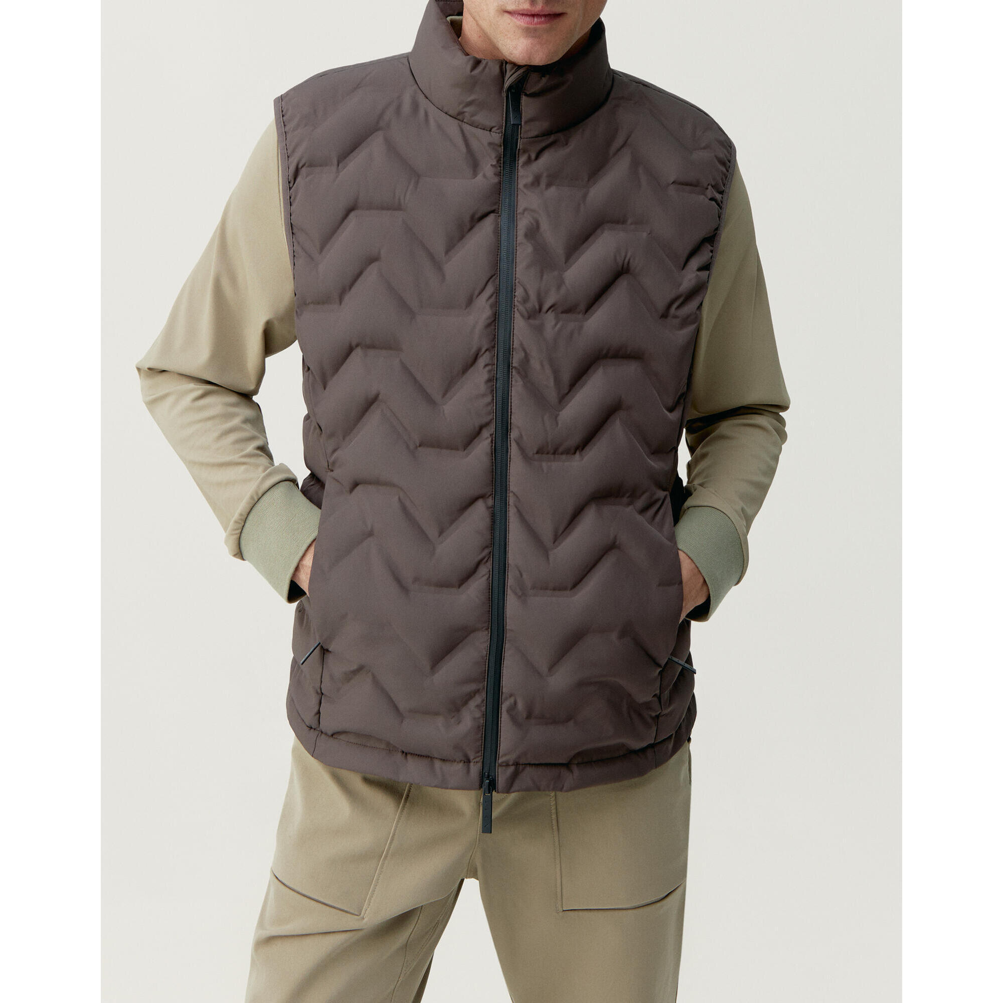 Born Living Yoga - Veste De Sport Pour Homme Sepik Born Living Yoga - Doudoune Synthétique - Marron - 48 Xl - Decathlon