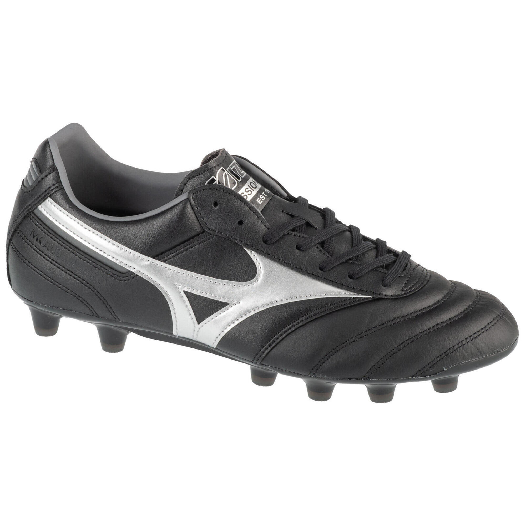 Mizuno - Chaussures De Football Pour Hommes Morelia Ii Pro Fg - Chaussures À Crampons - Noir - 45 - Decathlon
