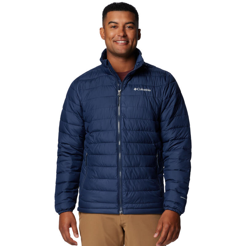 Veste Hommes Columbia Isolée Powder Lite II bleu