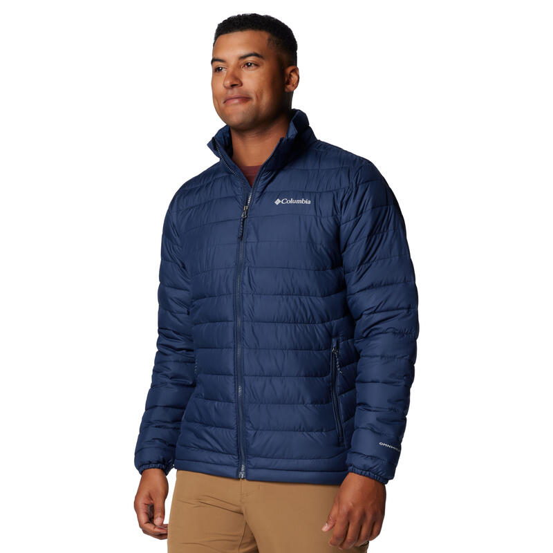 Veste Hommes Columbia Isolée Powder Lite II bleu