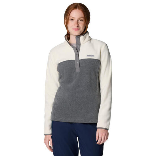 Fleecepullover weich wärmend Damen - Benton Springs™ Half Snap Pullover II