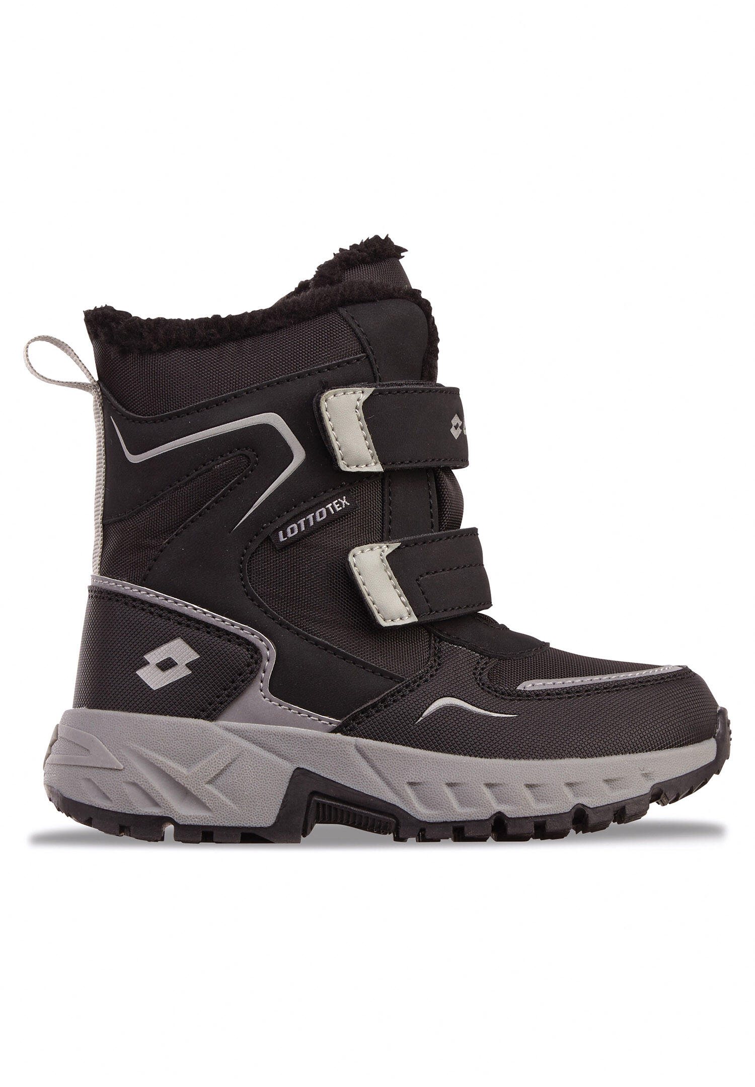 LOTTO Lotto Stiefel Alstyne Tex K Kinder Boots Winterstiefel gefüttert 2600490 Schwarz