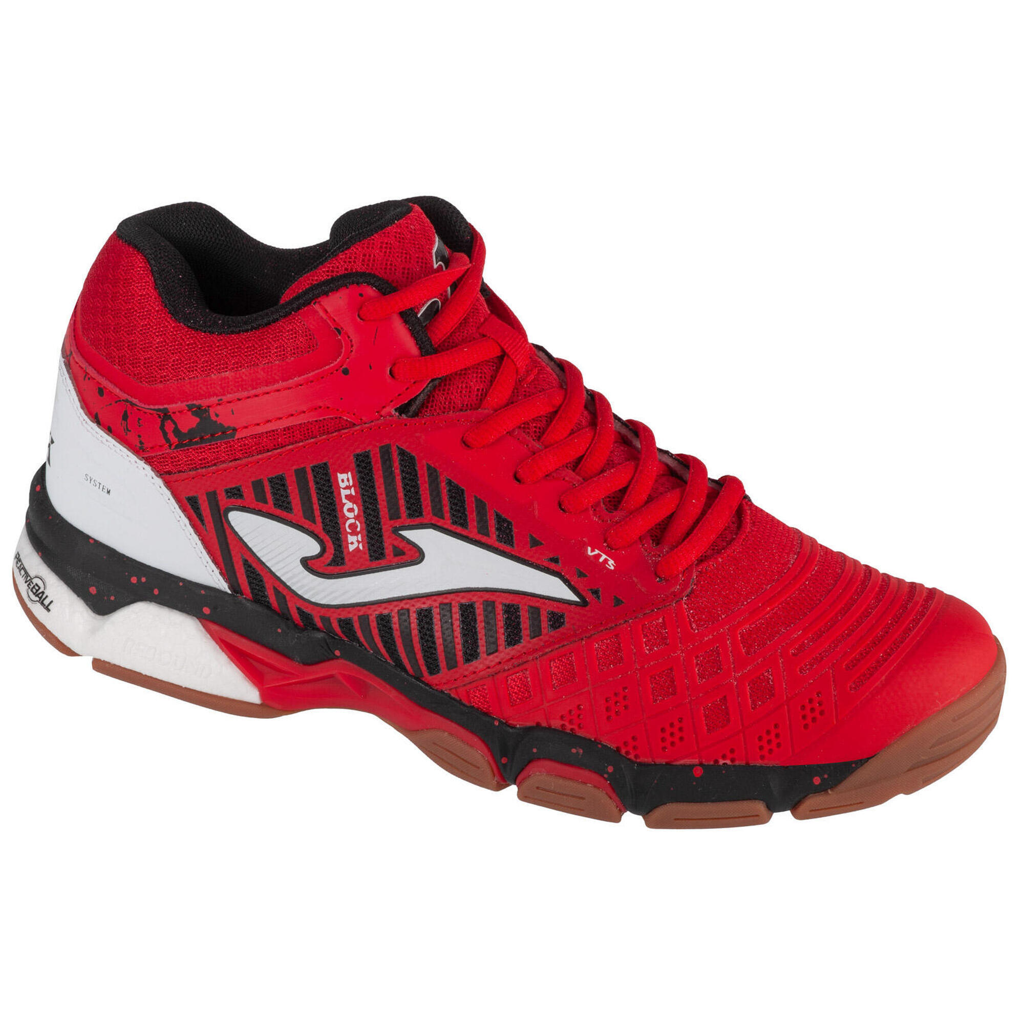 Joma - Chaussures De Volleyball Pour Hommes V.block Men 24 Vbloks - Chaussures De Sport - Noir|rouge - 47 - Decathlon