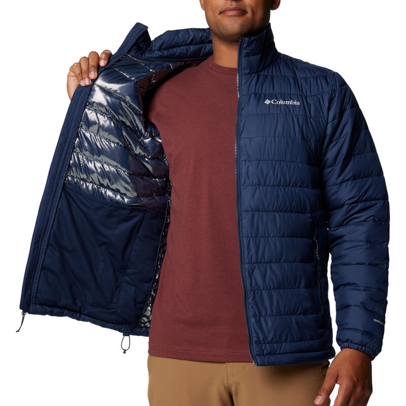 Veste Hommes Columbia Isolée Powder Lite II bleu