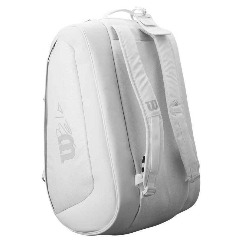 Wilson Bela Super Tour Saco De Padel Branco 5/5