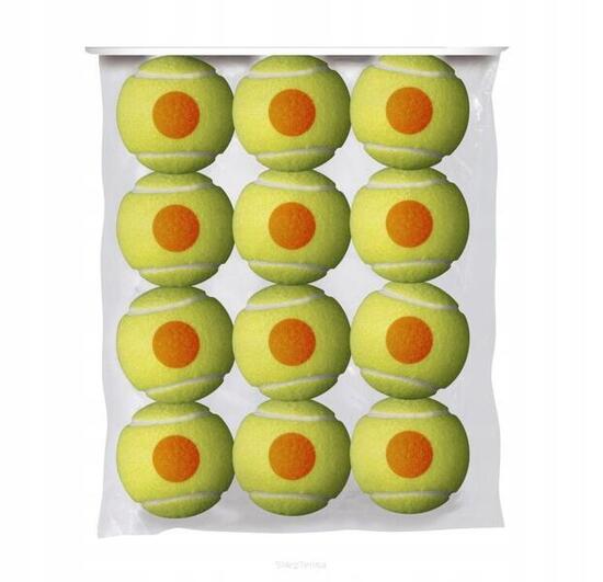 Lot de 12 balles de tennis Wilson Starter Orange