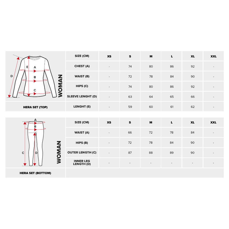 Set de lenjerie termică pentru femei Viking Hera
