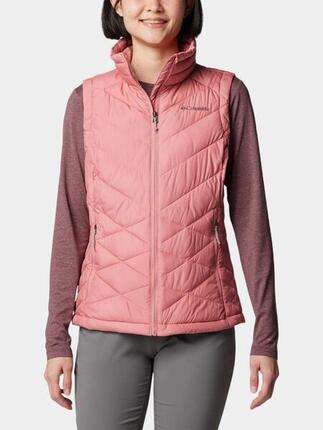 Veste Sans Manches Motif/style Matelassé HEAVENLY Femme (Taupe)