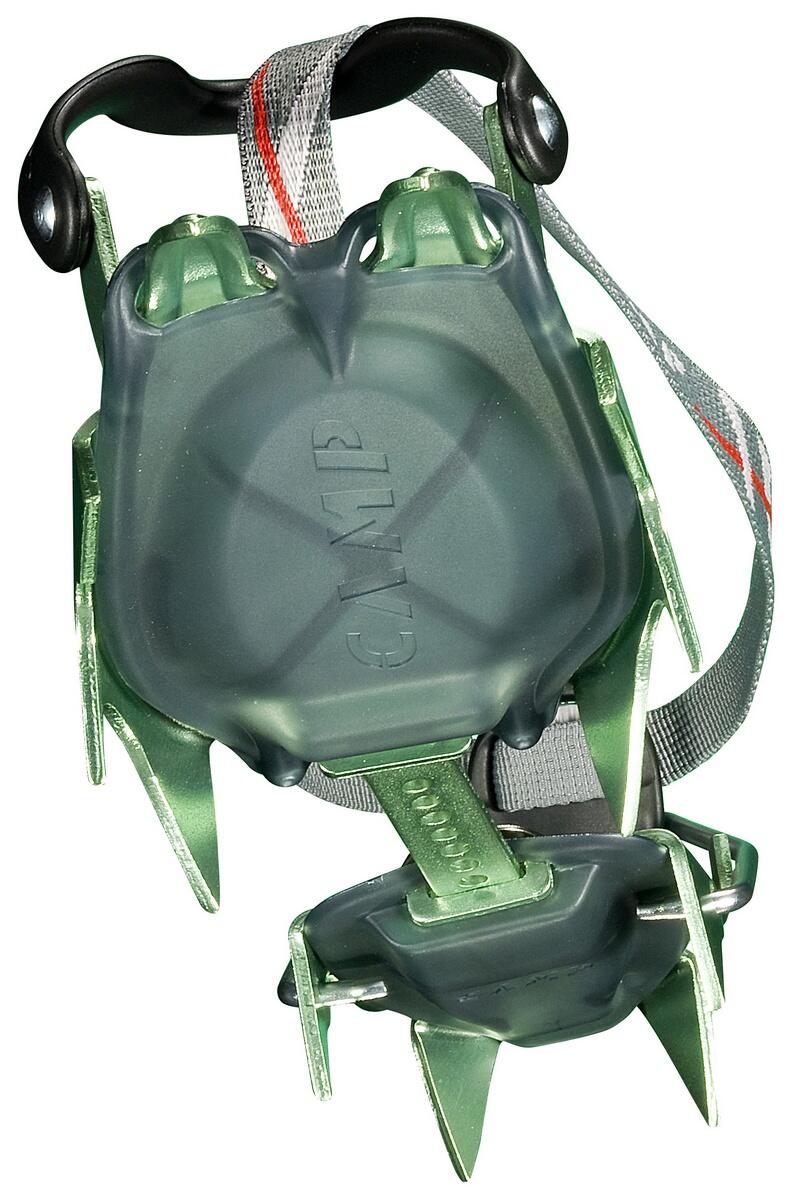 Crampon semi-automatique Camp XLC 470 alu réglable 36-48, plaque anti-ballon 2/3
