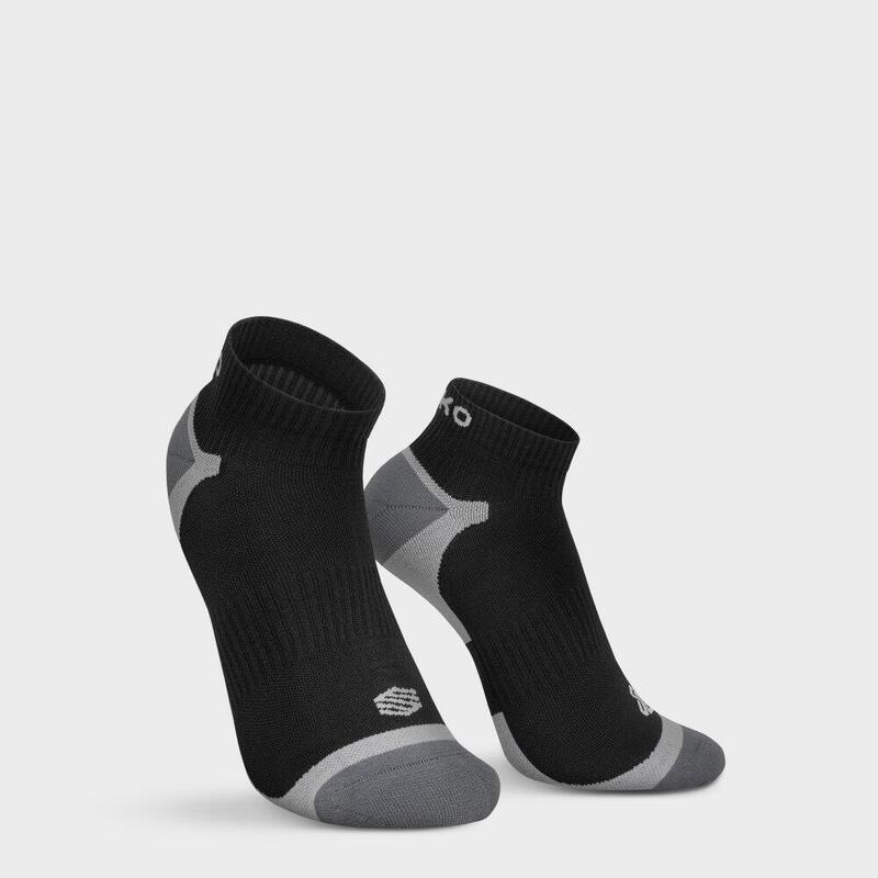 Chaussettes randonnée basses Homme et Femme Loerie Noir