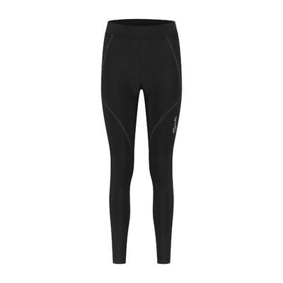 Wielrennen dames lange fietsbroek - zonder bretels - met zeem - lucette - zwart