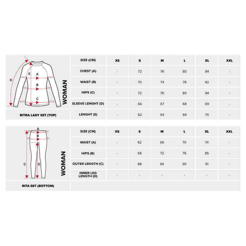 Bielizna termoaktywna damska Viking Ritra Lady Set