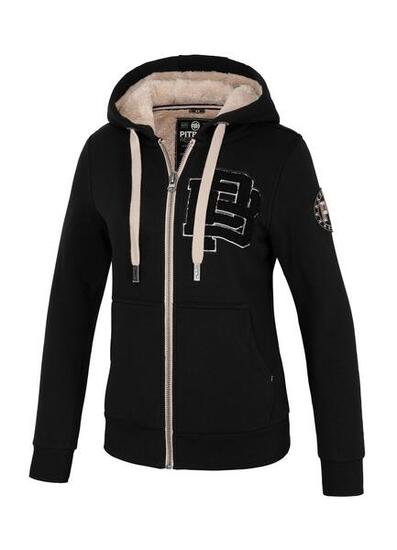 Bluza damska Pitbull rozpinana z kapturem Sherpa Ruffina