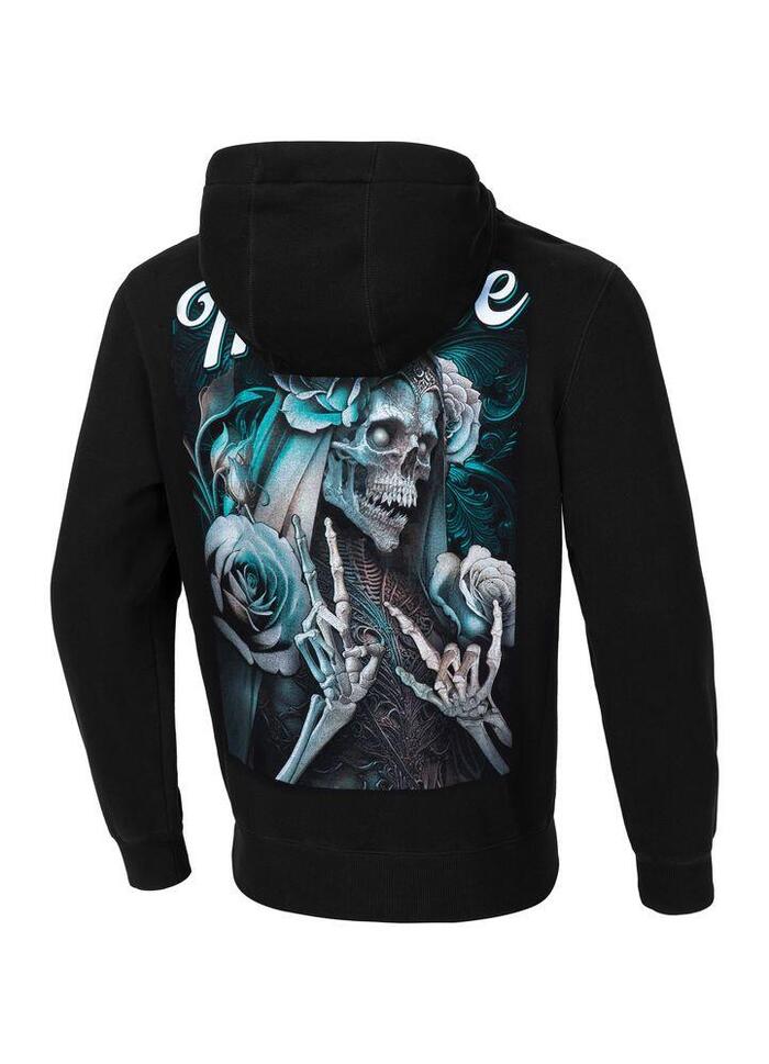 Bluza męska Pitbull z kapturem Santa Muerte