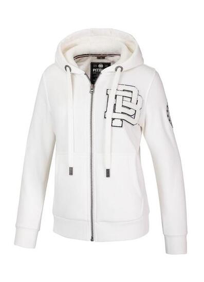 Bluza damska Pitbull rozpinana z kapturem Sherpa Ruffina