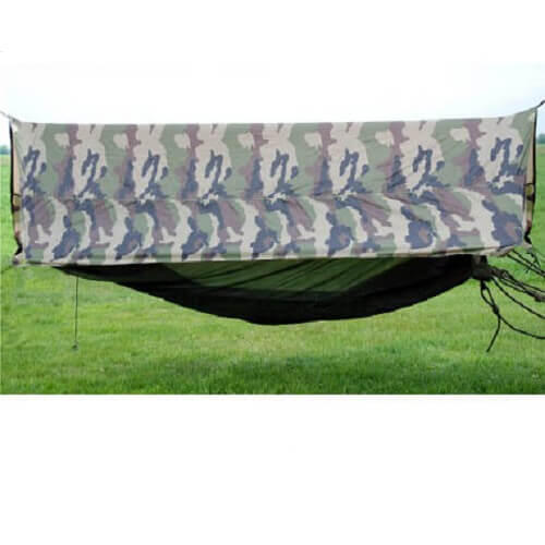 Hamac Jungle incl. moustiquaire et toit - French Camouflage 4/5