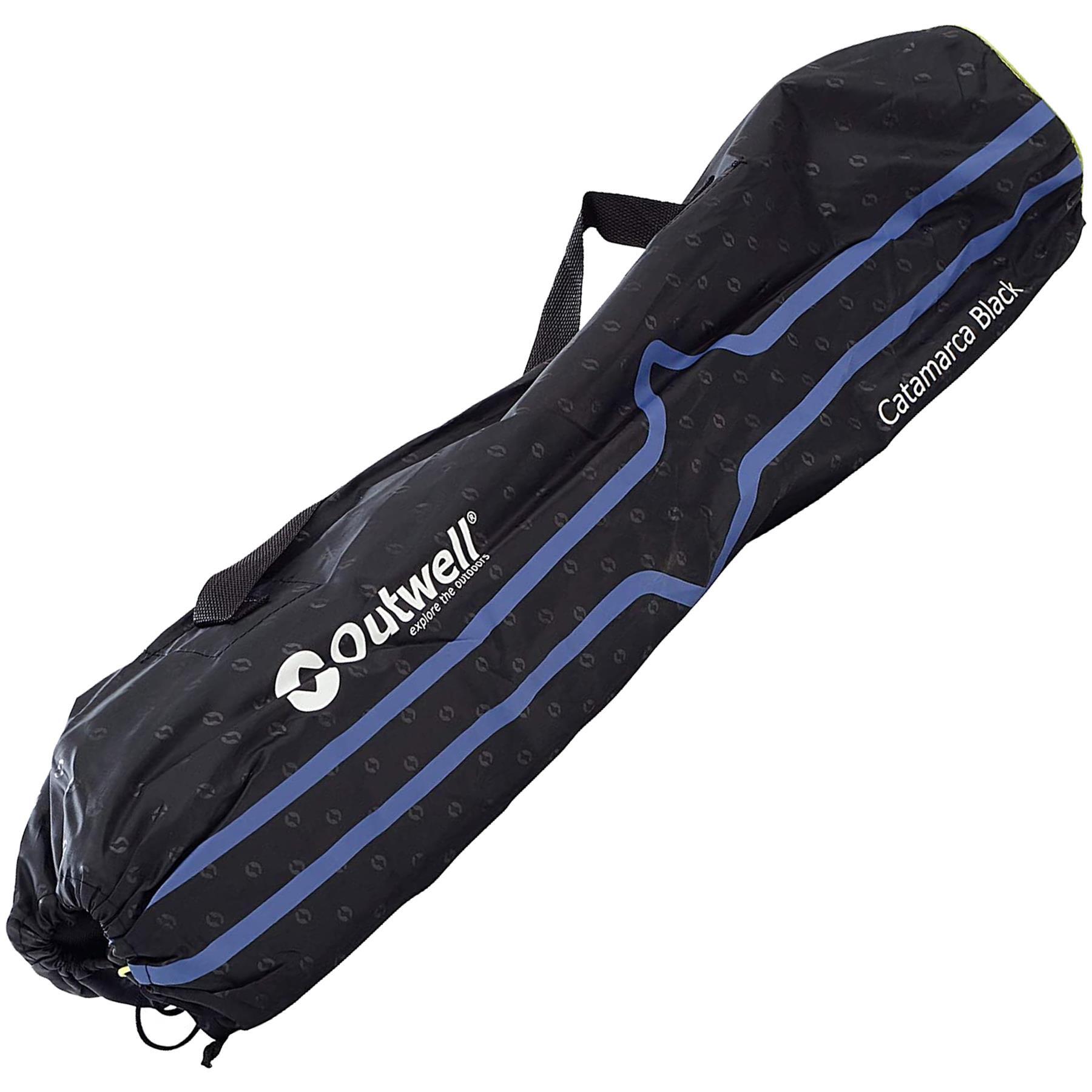 Catamarca Folding Camping Chair Black 5/7