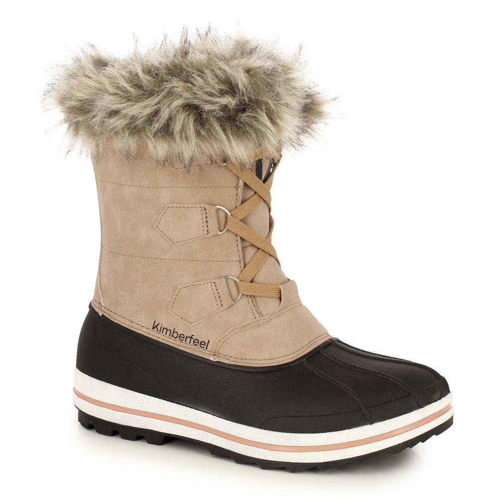 Kimberfeel - Bottes De Neige Pour Femme - Kimberfeel - Adriana2 - Bottes - Beige - 36 - Decathlon